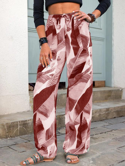 Fashion Printed Casual Wide-leg Pants - LuckyFash™