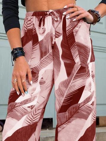 Fashion Printed Casual Wide-leg Pants - LuckyFash™