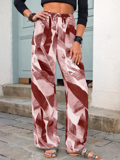 Fashion Printed Casual Wide-leg Pants - LuckyFash™