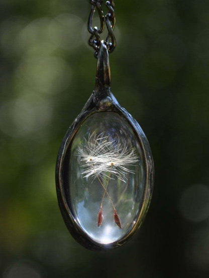 Fashion retro natural time gemstone necklace - LuckyFash™