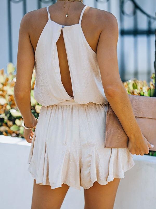 Fashion Sleeveless Leopard Print Jumpsuit - LuckyFash™