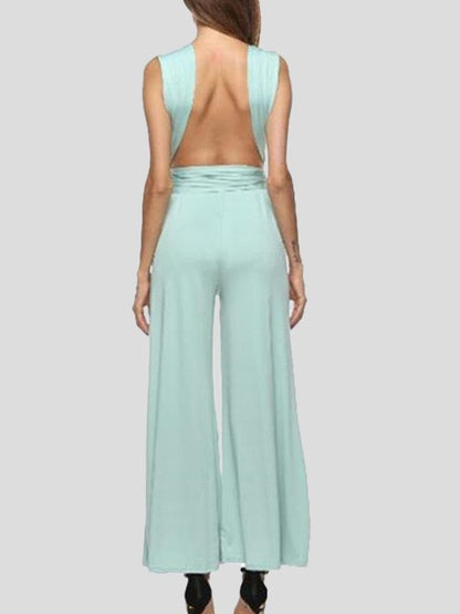 Fashion Solid Multi-wear Jumpsuits - LuckyFash™