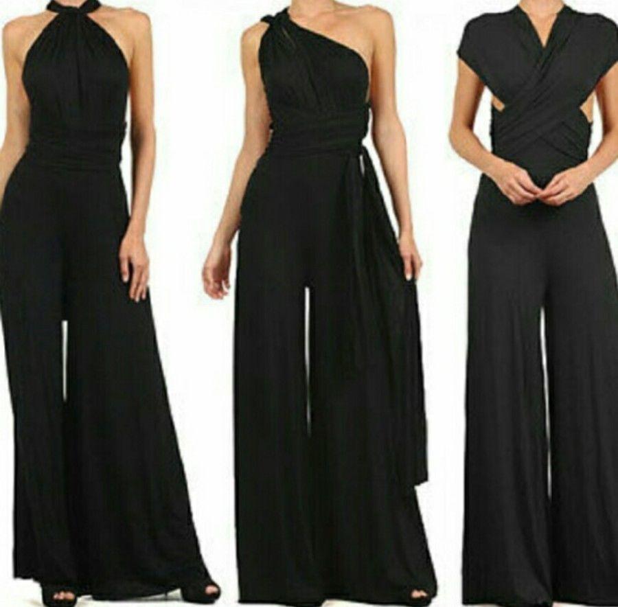Fashion Solid Multi-wear Jumpsuits - LuckyFash™