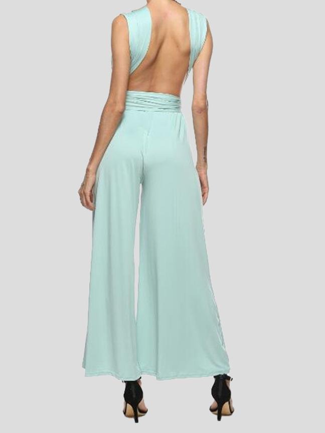Fashion Solid Multi-wear Jumpsuits - LuckyFash™