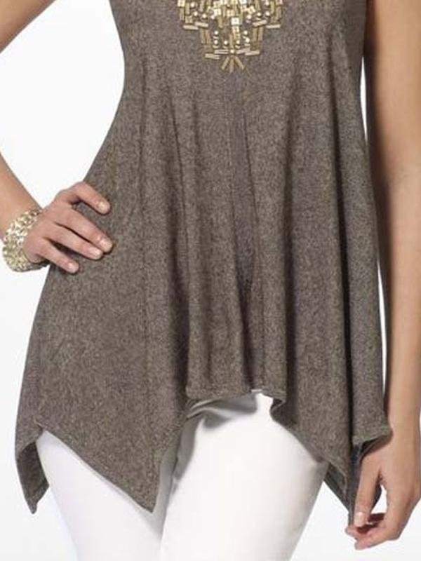 Fashion V-neck Lace Halter Vest - LuckyFash™