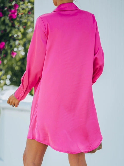 Fashion V-neck Long Sleeve Dress - LuckyFash™