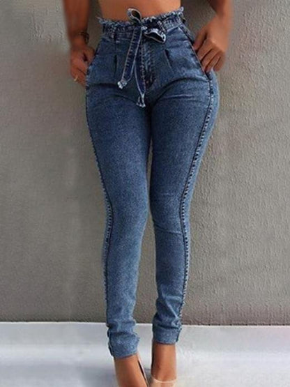 Fashion Women's Trousers Slim Fit Stretch Jeans - LuckyFash™