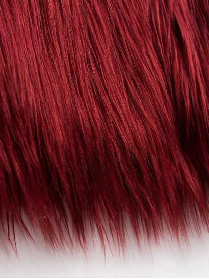 Faux Fur Shaggy Style Plush Fluffy Coat - LuckyFash™