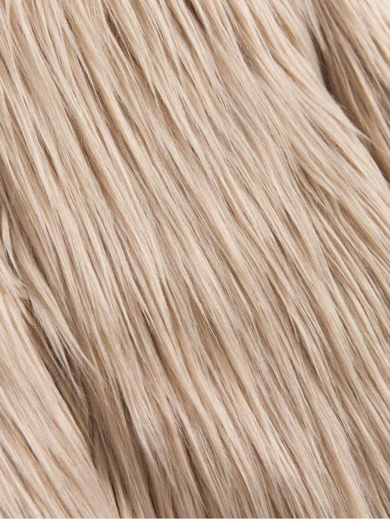 Faux Fur Shaggy Style Plush Fluffy Coat - LuckyFash™