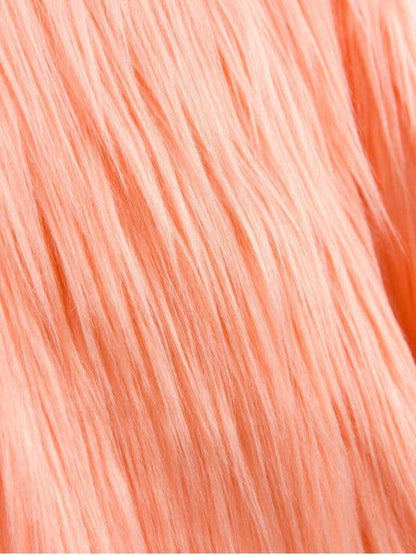 Faux Fur Shaggy Style Plush Fluffy Coat - LuckyFash™