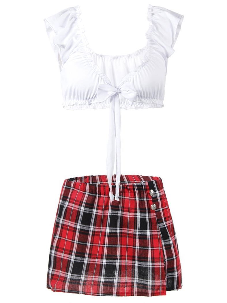 Female Plaid Skirt Underwear - LuckyFash™