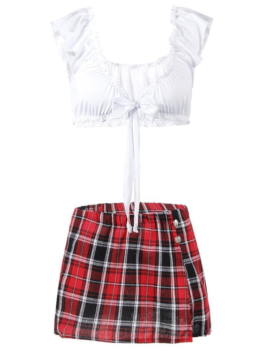 Female Plaid Skirt Underwear - LuckyFash™