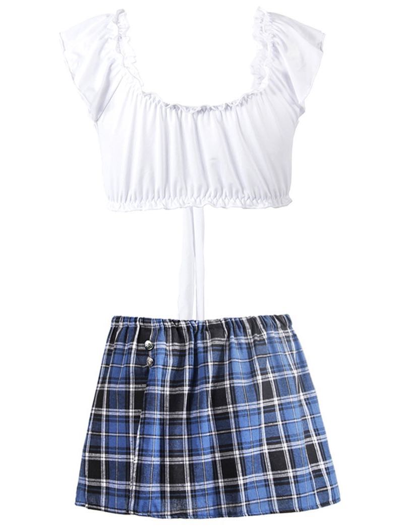 Female Plaid Skirt Underwear - LuckyFash™