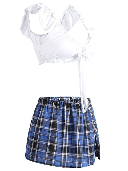 Female Plaid Skirt Underwear - LuckyFash™