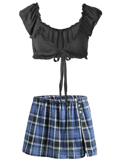 Female Plaid Skirt Underwear - LuckyFash™