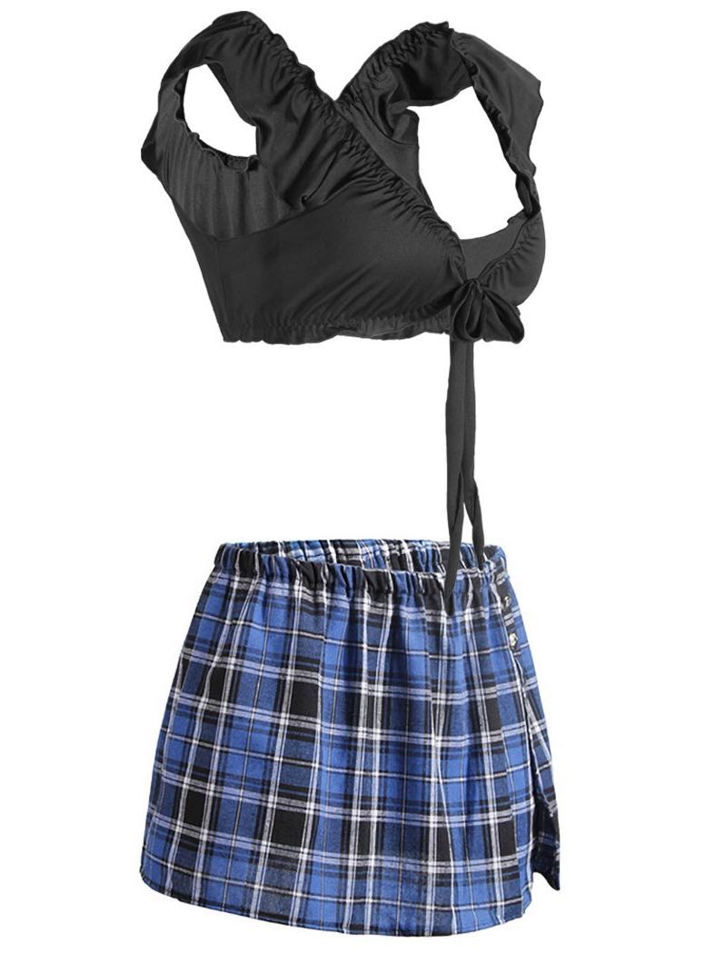 Female Plaid Skirt Underwear - LuckyFash™
