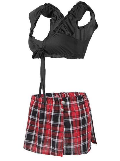 Female Plaid Skirt Underwear - LuckyFash™