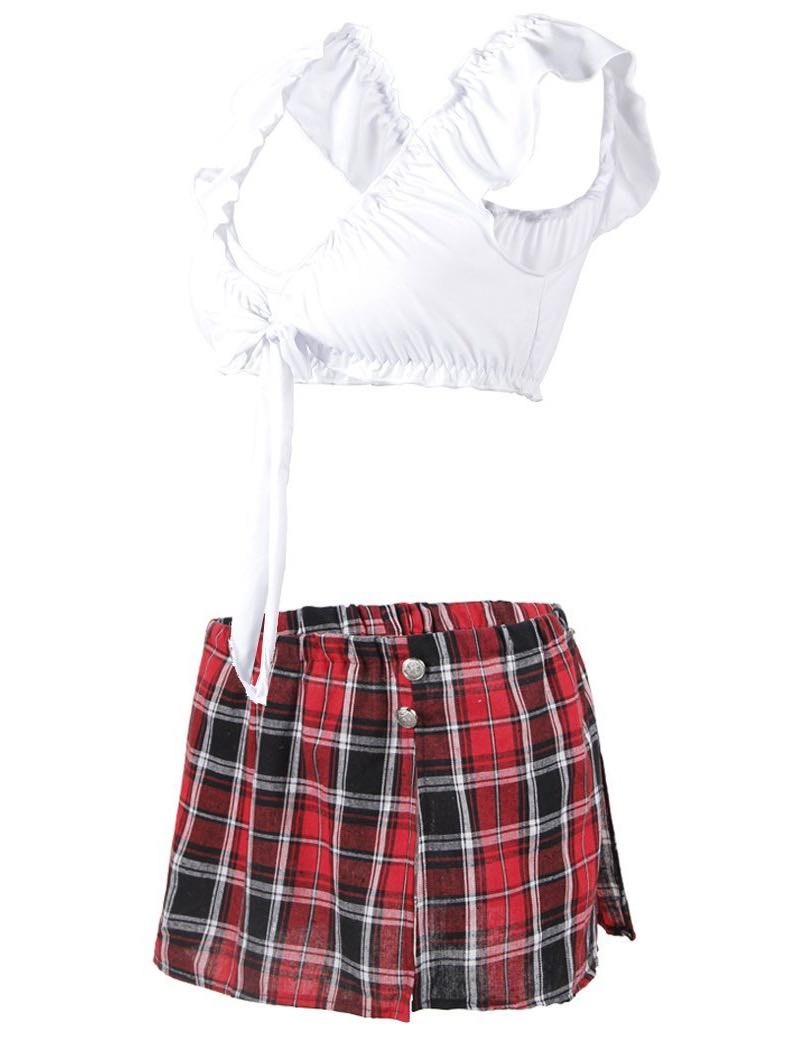 Female Plaid Skirt Underwear - LuckyFash™