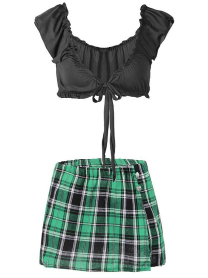 Female Plaid Skirt Underwear - LuckyFash™
