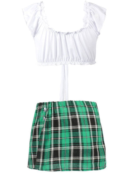 Female Plaid Skirt Underwear - LuckyFash™