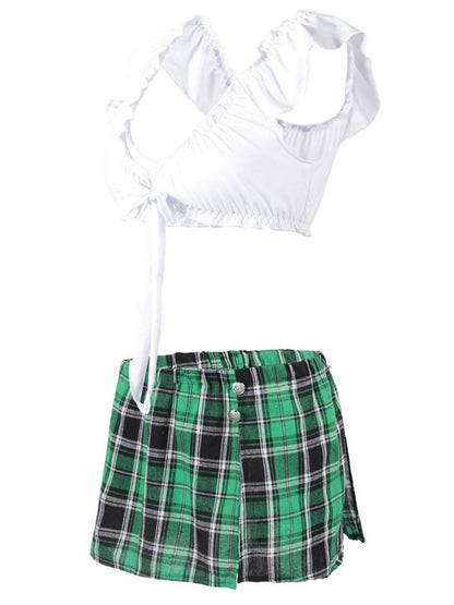 Female Plaid Skirt Underwear - LuckyFash™