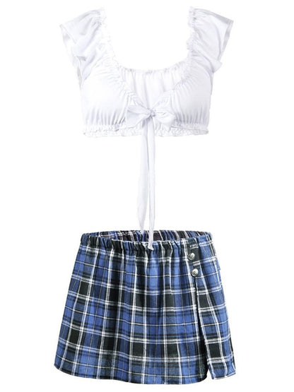 Female Plaid Skirt Underwear - LuckyFash™