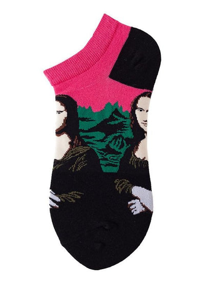 Women's Anckle Socks Low Cut Socks Outdoor Office Work Animal Patterned Spandex Nylon Cotton Basic Casual Classic 1 Pair - LuckyFash™