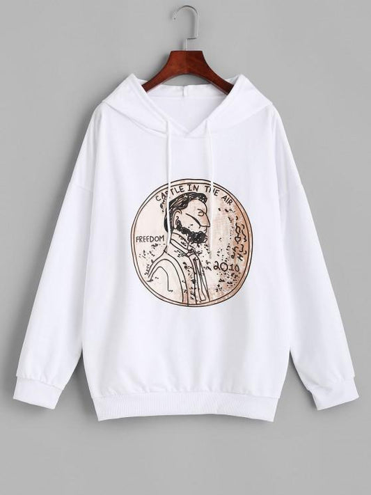 Figure Freedom Graphic Oversize Hoodie - LuckyFash™