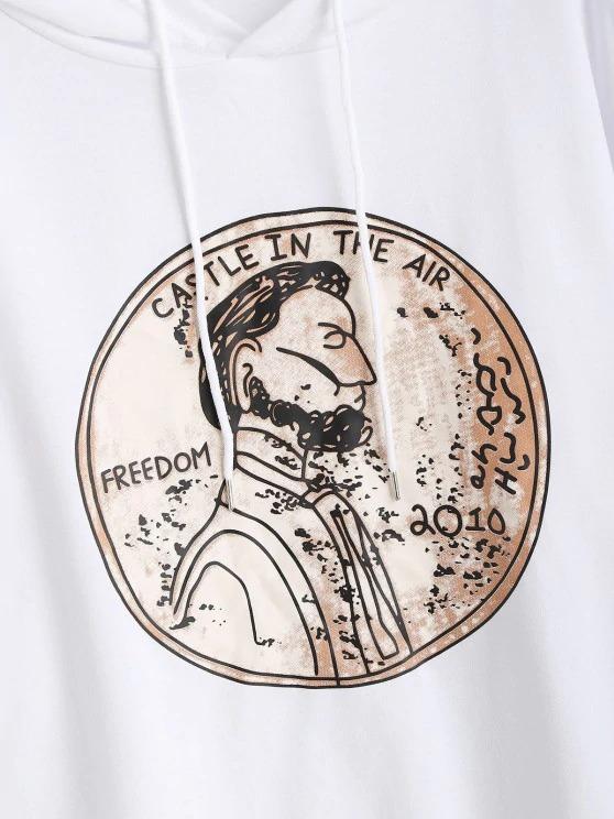 Figure Freedom Graphic Oversize Hoodie - LuckyFash™