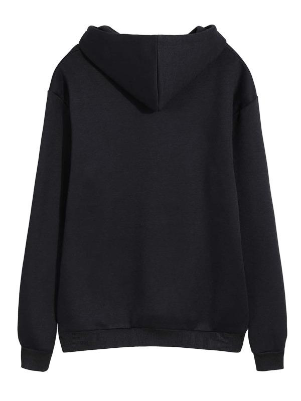 Figure Graphic Thermal Lined Hoodie - LuckyFash™