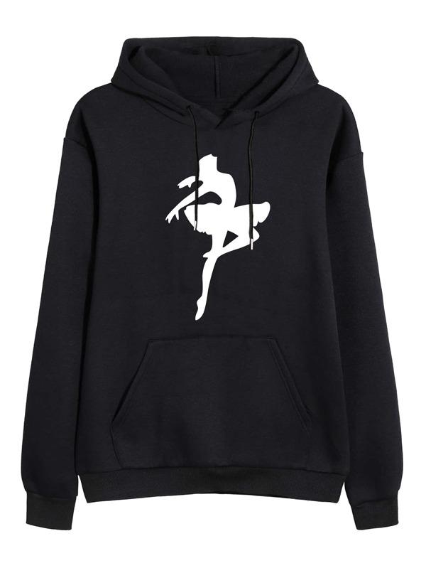 Figure Graphic Thermal Lined Hoodie - LuckyFash™