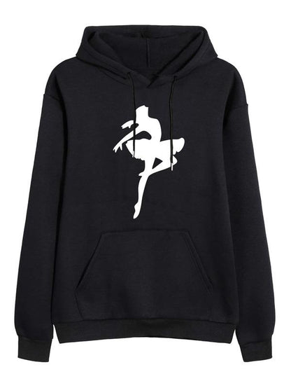 Figure Graphic Thermal Lined Hoodie - LuckyFash™
