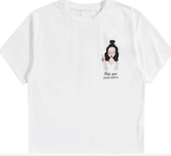 Figure & Slogan Graphic Tee - LuckyFash™