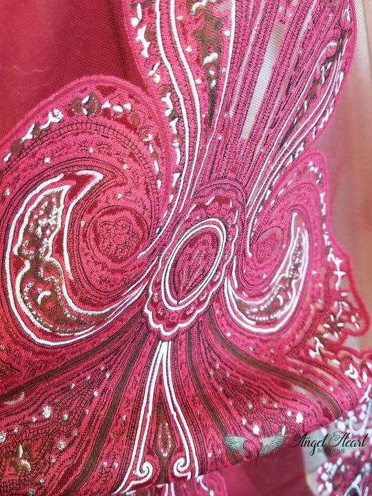 Finding My Balance Kimono - Cranberry - LuckyFash™