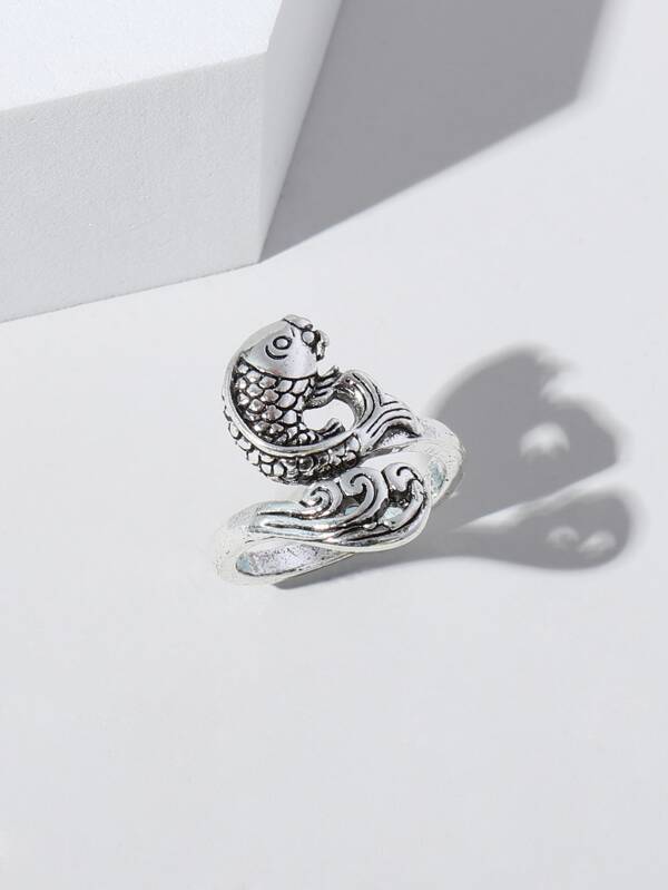Fish Detail Cuff Ring - LuckyFash™