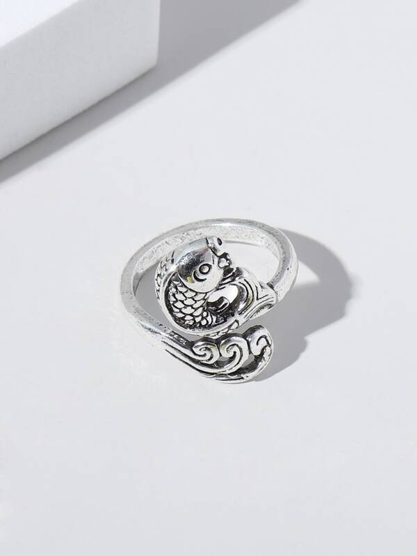 Fish Detail Cuff Ring - LuckyFash™
