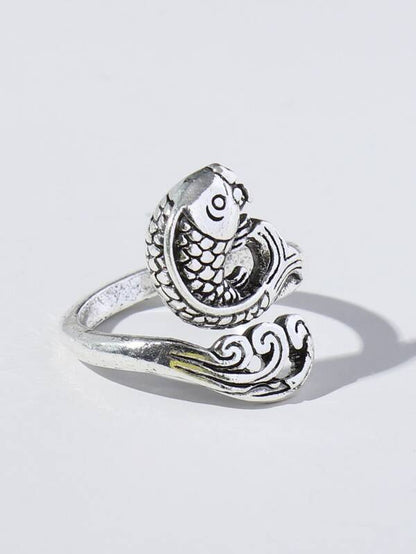 Fish Detail Cuff Ring - LuckyFash™
