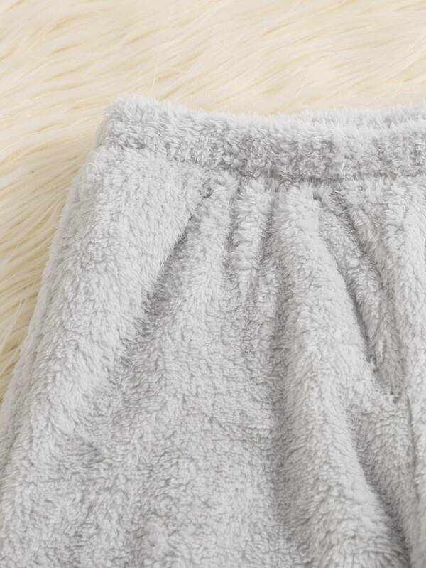 Flannel Solid Lounge Pants - LuckyFash™