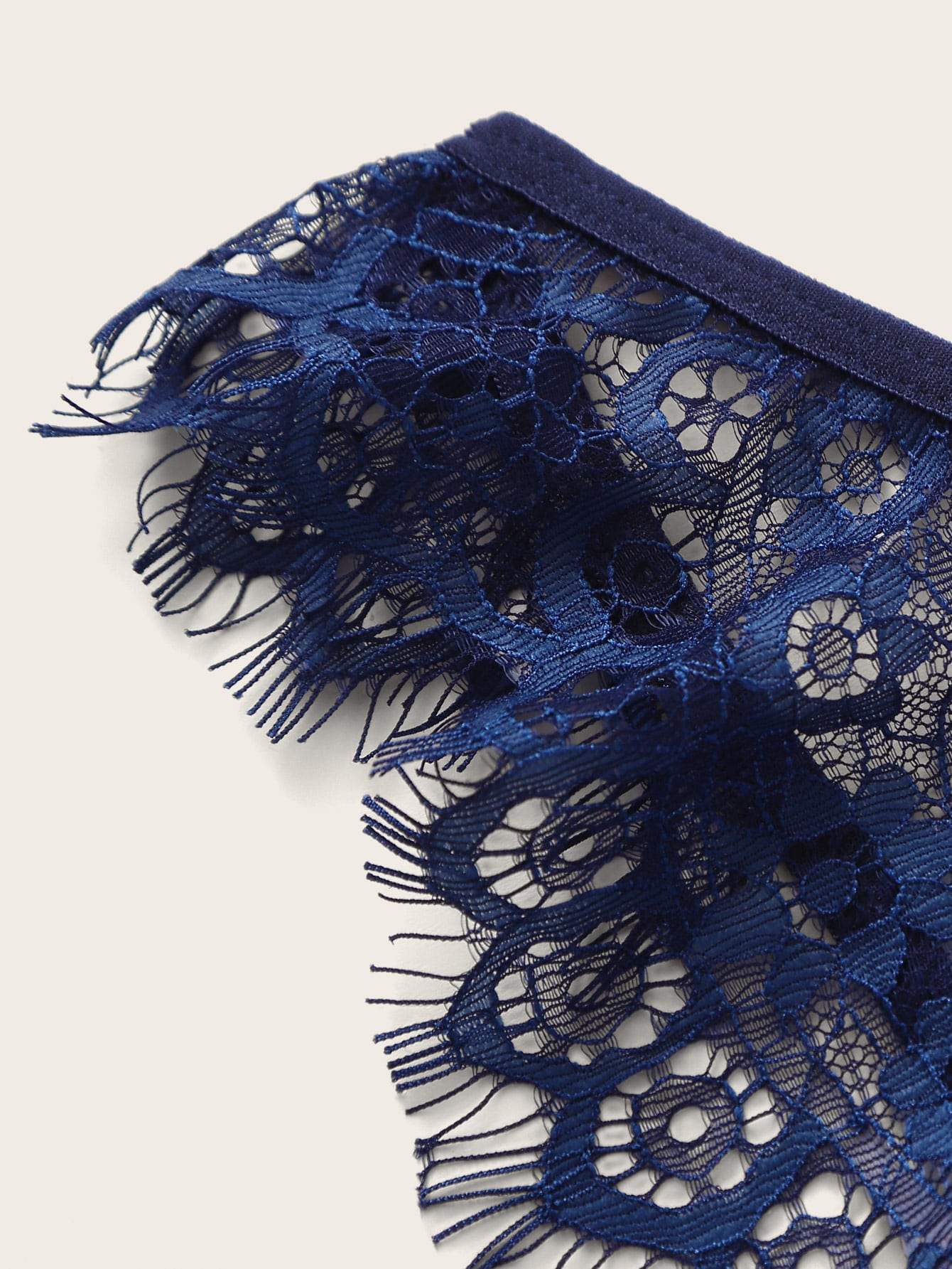 Floral Lace Lingerie Set With Choker - LuckyFash™