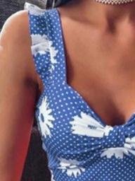 Floral Printed Suspender Dress - LuckyFash™