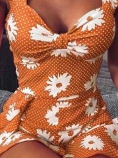 Floral Printed Suspender Dress - LuckyFash™