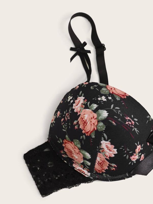 Floral Push Up Lingerie Set - LuckyFash™
