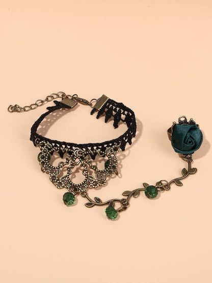 Flower Decor Mittens Bracelet - LuckyFash™