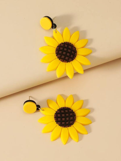 Flower Drop Earrings - LuckyFash™
