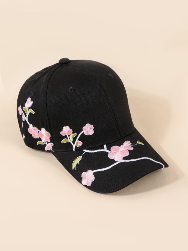 Flower Embroidery Baseball Cap - LuckyFash™