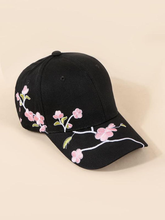 Flower Embroidery Baseball Cap - LuckyFash™