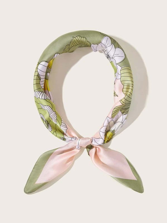 Flower Pattern Bandana - LuckyFash™