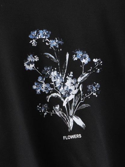 Flower Print Pullover - LuckyFash™