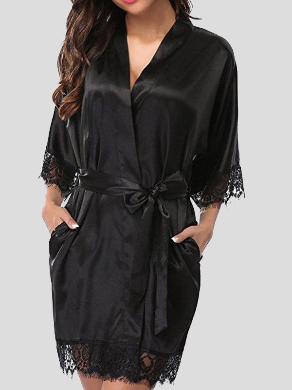 Flowy Kimono Lace Robe - LuckyFash™