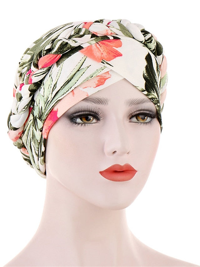 Cotton Print Muslim Turban Scarf For Women Islamic Inner Hijab Caps Arab Wrap Head Scarves Femme Musulman Turbante Mujer - LuckyFash™